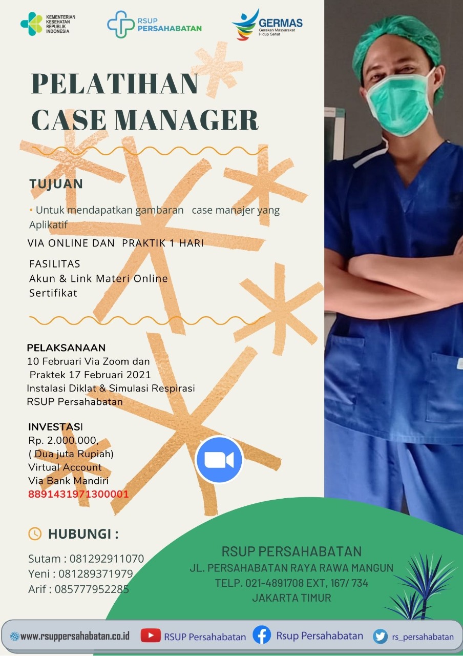 Pelatihan Case Manager Februari 2021