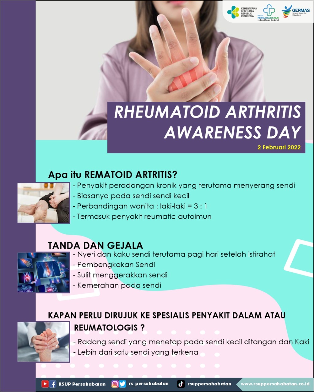 Rheumatoid Arthritis Awarness Day