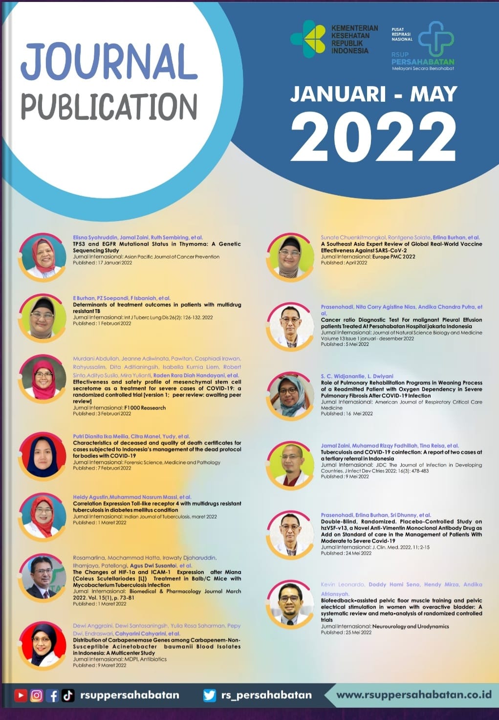 Journal Publication RSUP Persahabatan 2022