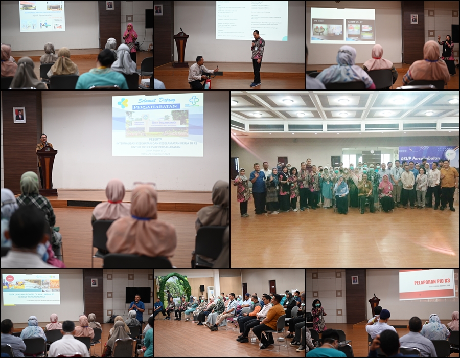 Seminar Sosialisasi Kesehatan dan Keselamatan Kerja di Rumah Sakit Untuk PIC K3 RSUP Persahabatan